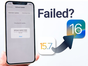 Can't update from iOS 15.7 to iOS 16? Software Update Failed? Solved By Tenorshare ReiBoot!