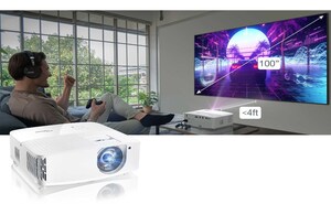 Optoma Debuts Short Throw, Low Latency, 4K UHD Home Entertainment and Gaming Projector