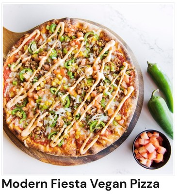 Modern Fiesta Vegan Pizza (CNW Group/Modern Plant Based Foods Inc.)