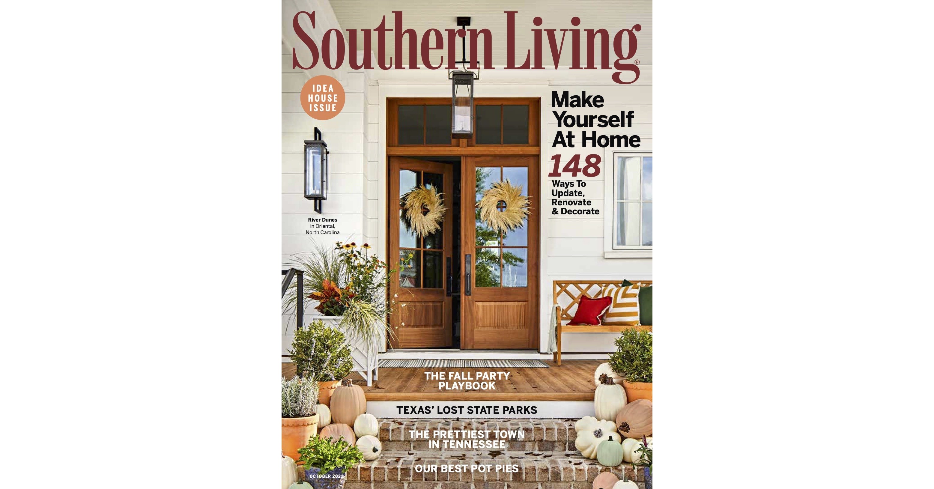 Southern Living Unveils 2022 Idea House in October Issue Cover Story