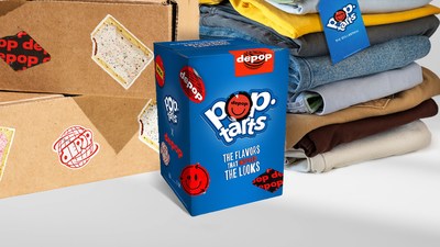 Pop-Tarts and Depop Collaborate on Limited Edition Box and Flavor-Inspired Apparel Collection