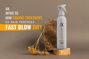 An Intro to Mini Taming Treatment: GK Hair Proposes Fast Blow Dry