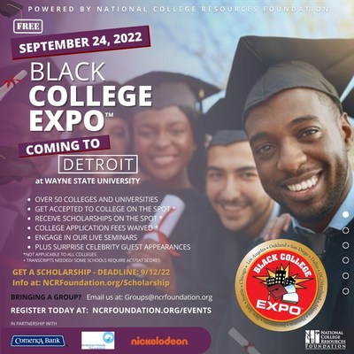 Comerica Bank partners with National College Resources Foundation for 2nd annual Detroit Black College Expo.