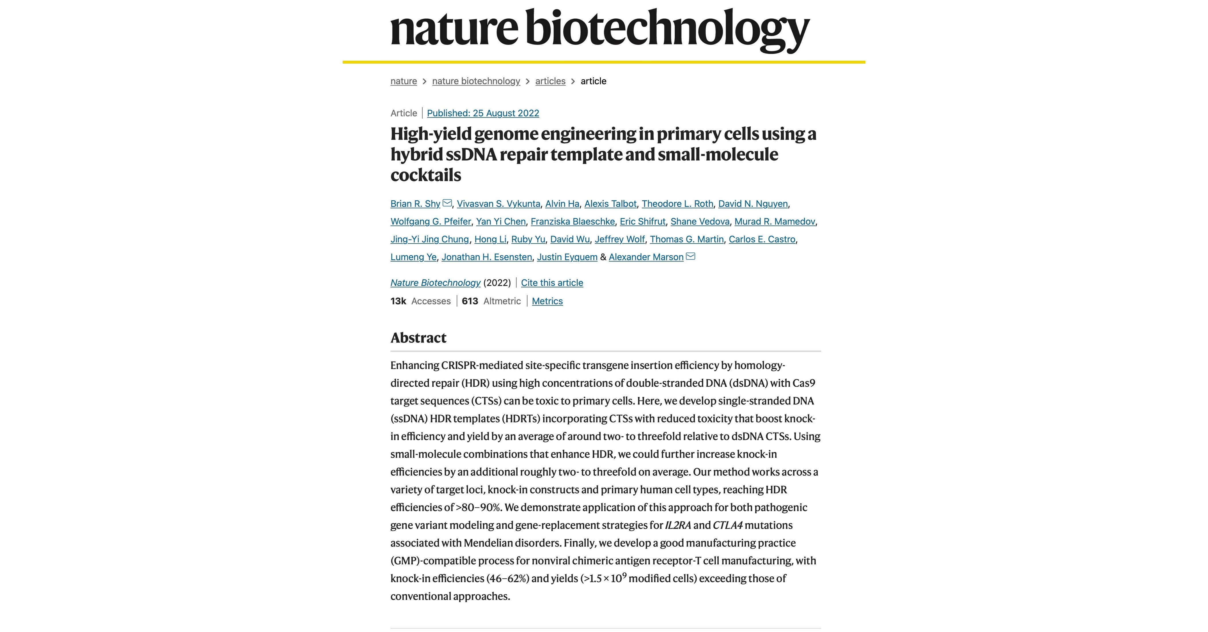 GenScript and Gladstone-UCSF Institute of Genomic Immunology ...