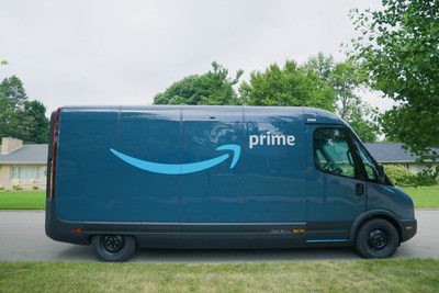 Amazon’s Custom Electric Delivery Vehicle by Rivian