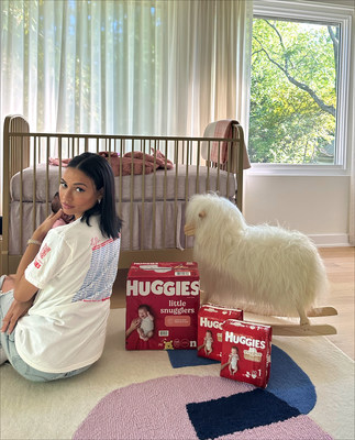 Huggies® teams up with Kristen Noel Crawley to create capsule collection of statement T-shirts to raise awareness of those struggling with diaper need.