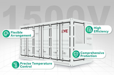 EVE's& 1500V& liquid& cooling& system