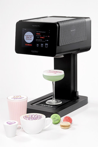 The Ripples Maker II Pro features food-tech color technology as well as a range of efficiency upgrades that ensure fast operational workflow