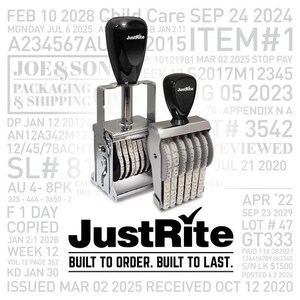 RubberStampChamp.com Now Features JustRite® Custom Metal Stamps