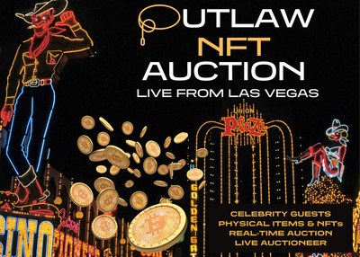 Outlaw NFT Auctions Launching First-Ever IRL & Virtual NFT & Physical Item Auction in Partnership with W3BX at Vu¯ Studio in Las Vegas (CNW Group/Lovig Auction Group)