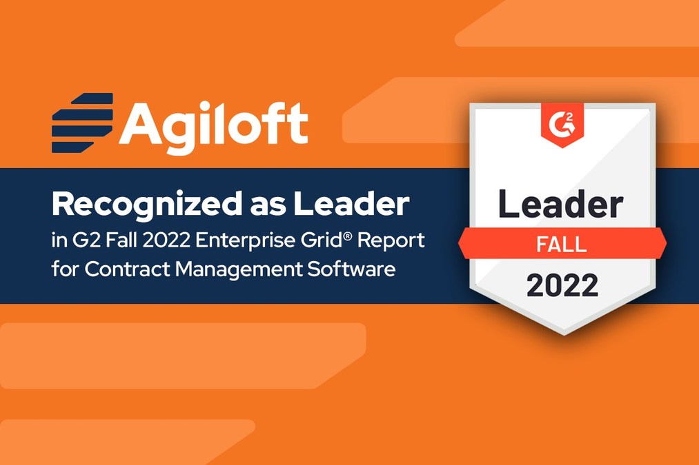 Agiloft Recognized as Leader in G2 Fall 2022 Enterprise Grid® Report for Contract Management Software - Vimarsana News