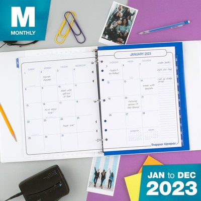 Trapper Keeper 2023 Monthly Planner