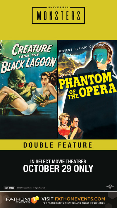 Creature from the Black Lagoon and Phantom of the Opera