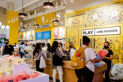 PLAY LINE FRIENDS Yorkdale in Toronto (CNW Group/Sukoshi Mart)