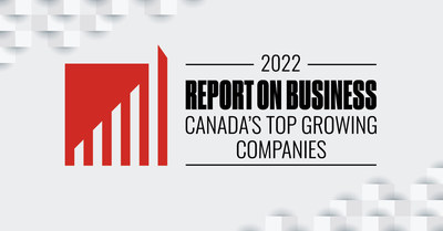 2022 Report on Business Canada's Top Growing Companies (CNW Group/Geotab Inc.)