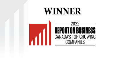 Consumer Genius Winners Logo Canada's Top Growing Companies - Digital Lead Generation (CNW Group/Consumer Genius Inc.)