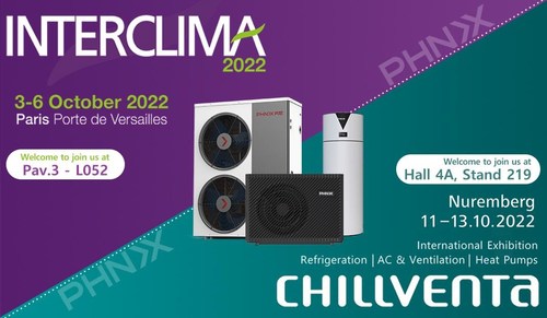 PHNIX Will Attend 2022 Interclima and Chillventa Expo with Its Newest ...