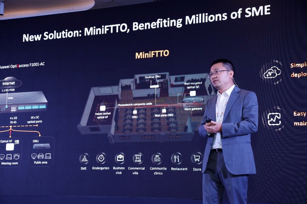 Huawei Launches the MiniFTTO Solution, Dedicated for Small and Micro Campuses - Vimarsana News