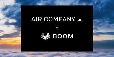 AIR COMPANY will provide up to 5 million gallons per year of AIRMADE™ SAF to power Overture flight test program and further Boom’s net zero carbon commitment