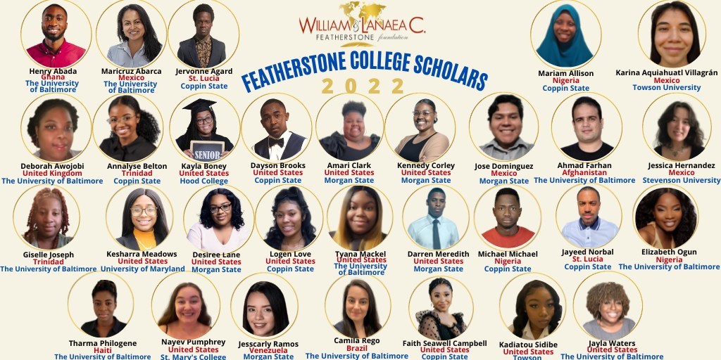 Featherstone Foundation Awards $90,000 in College Scholarships to 30 Exceptional Baltimore Area Students - Vimarsana News