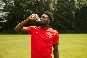 Alphonso Davies Inks Hydration Deal with BioSteel