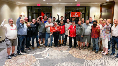Unifor members ratify new agreement with Loomis (CNW Group/Unifor)