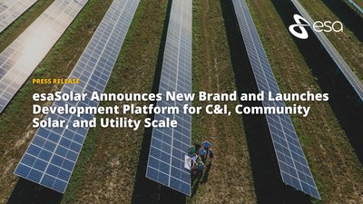 ESA Solar Energy Rebrand Announcement September 2022