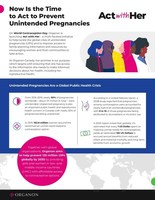 Organon Canada reinforces the need to raise awareness and access for contraception methods with nearly half of pregnancies unplanned