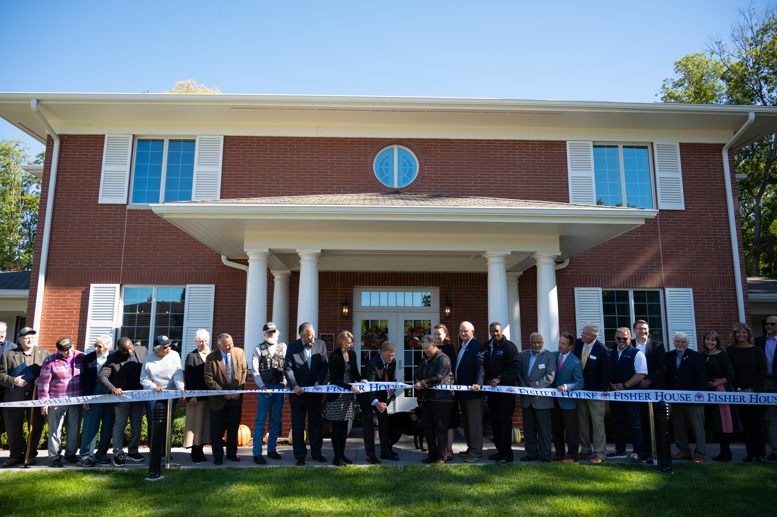 VA ANN ARBOR HEALTHCARE SYSTEM HOLDS DEDICATION CEREMONY FOR FISHER HOUSE