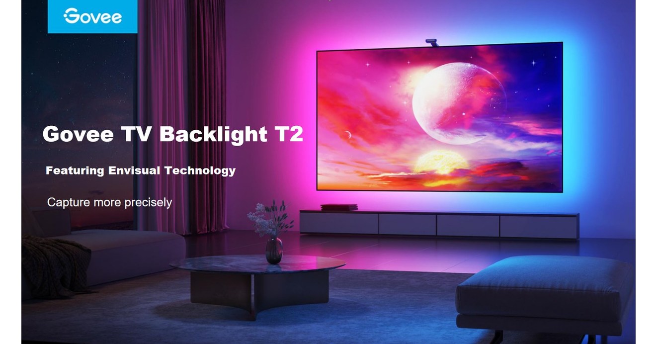 Govee Debuts Redesigned TV Backlight with Envisual Technology for an  Immersive Home Theater Viewing Experience