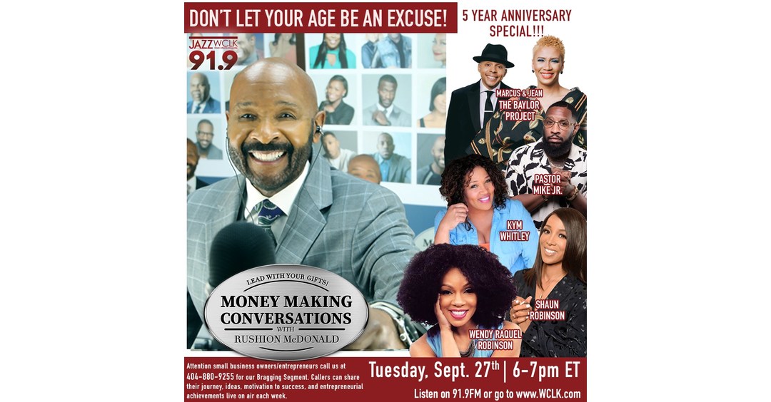 EMMY® Winner Rushion McDonald Celebrates Five Years of Money Making