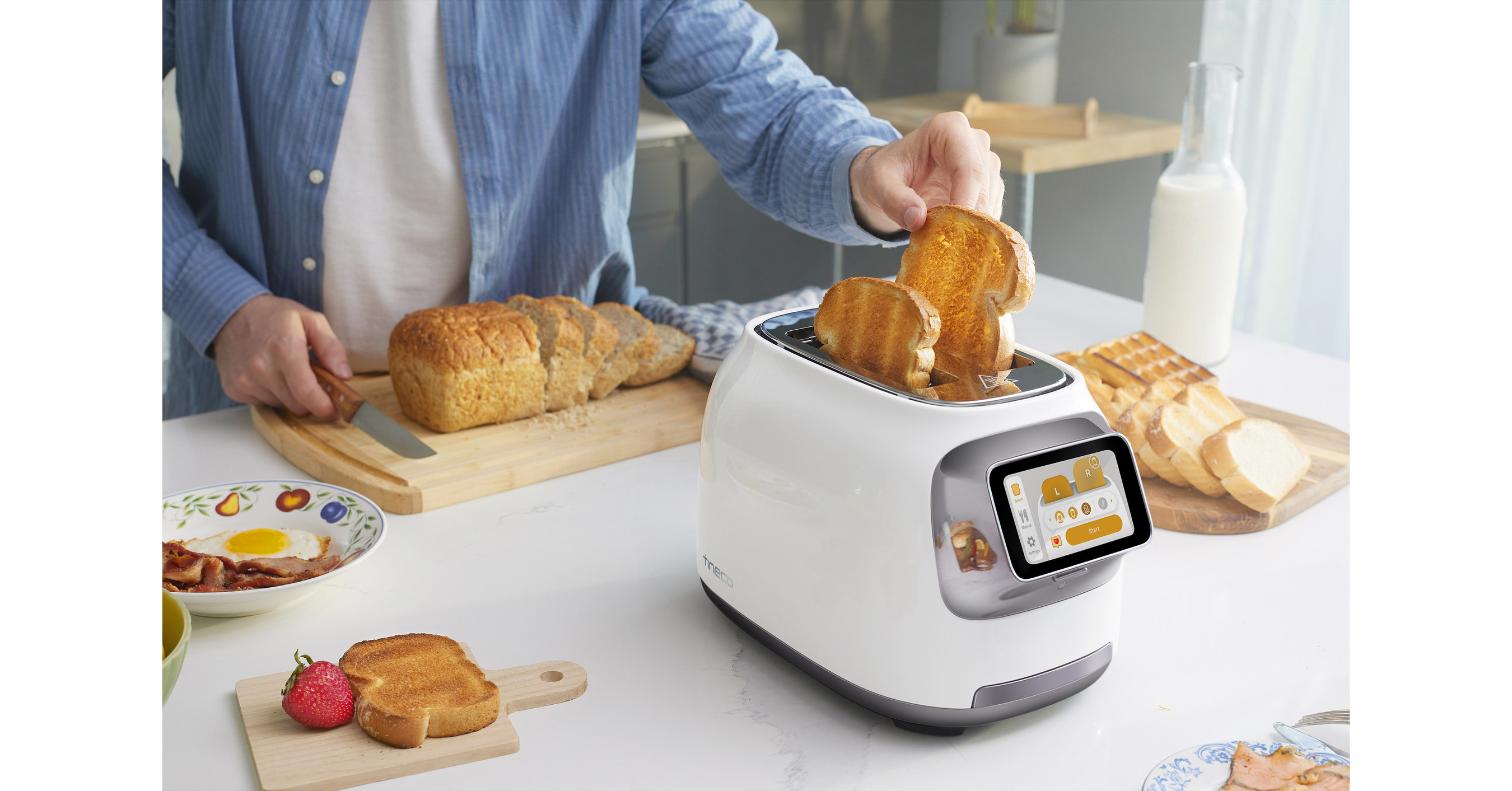 Smart Appliance Brand, Tineco, Enters Kitchen Category with TOASTY ONE -  Tineco Official Site