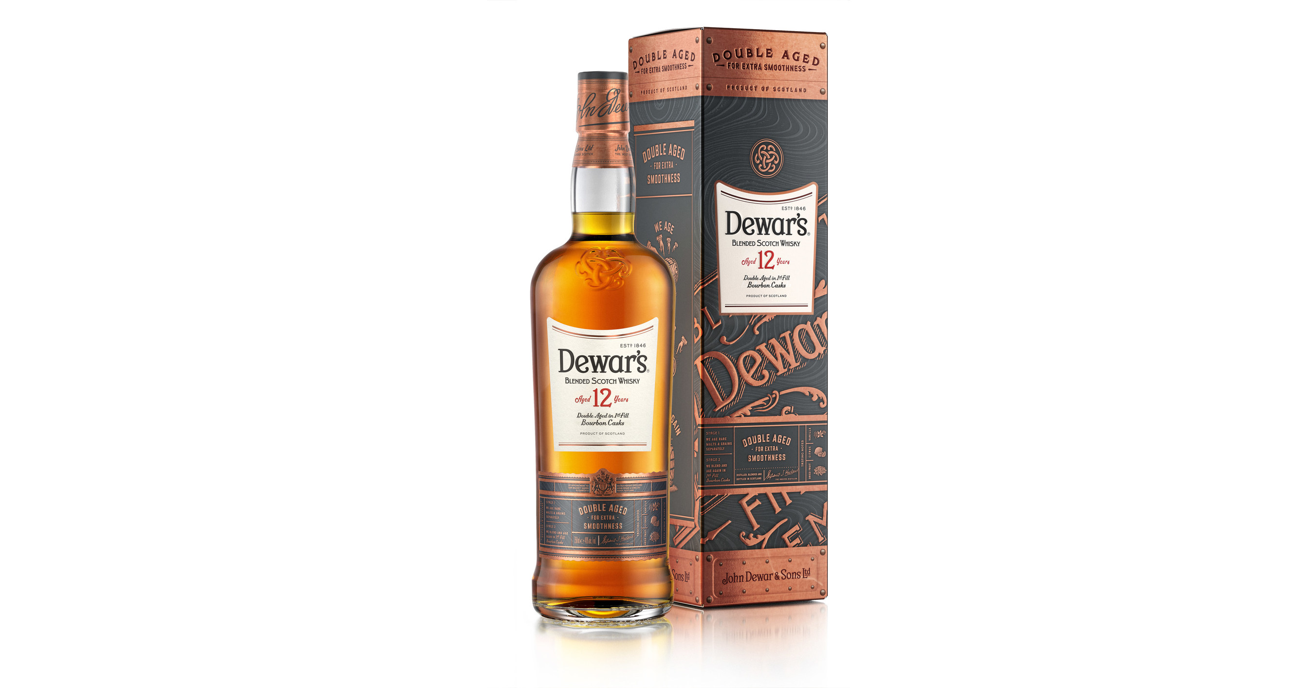 DEWAR'S® LAUNCHES NEW DEWAR'S 12-YEAR-OLD BLENDED SCOTCH WHISKY