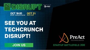 PreAct Technology Named a TechCrunch StartUp Battlefield Company