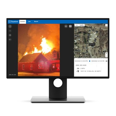 Equature Connect provides an intuitive and user-friendly interface that allows for visual, audible, and real-time location confirmation of events before first responders arrive to the emergency scene.