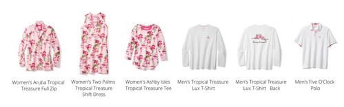 Tommy Bahama Breast Cancer Awareness Capsule - October 2022
