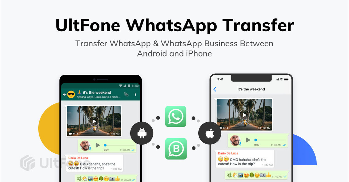 UltFone WhatsApp Transfer Updated to Transfer WhatsApp to New Phone