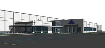 Rendering of future Dixie facility in Jackson, Tennessee