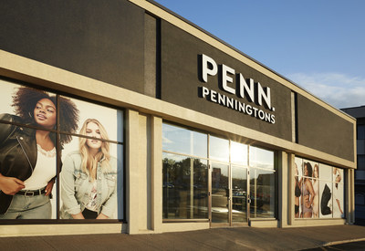 Nouvelle devanture de magasin PENN. (Groupe CNW/Reitmans (Canada) Limitée)