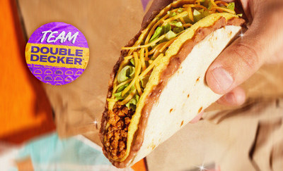 The Double Decker Taco landed on menus as a limited time offer in 1995 before being added to menus permanently in 2006 until 2019. The unique item merged the best of Taco Bell's flavors with a one-of-a-kind texture profile.