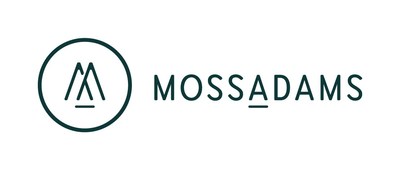 Moss Adams logo. Moss Adams provides the world’s most innovative companies with specialized accounting, consulting and wealth management services to help them embrace emerging opportunity. (PRNewsfoto/Moss Adams)