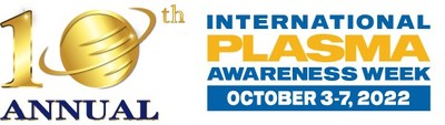 October 3-7 is International Plasma Awareness Week (IPAW), and this year, 2022 marks the 10th annual IPAW.