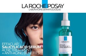 LA ROCHE-POSAY LAUNCHES NEW ACNE TREATMENT SERUM WITH ADDED ANTI-AGING BENEFITS