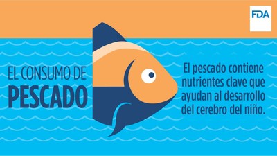 El pescado contiene nutrientes clave que ayudan al desarrollo del cerebro del niño.