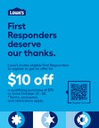 LOWE'S SUPPORTS THOSE WHO SUPPORT OUR COMMUNITIES AHEAD OF...