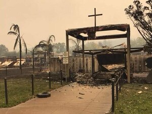 Two Catholic schools rise from the ashes of historic wildfire