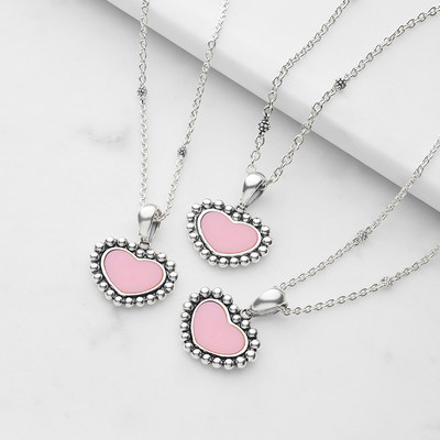 LAGOS Maya Heart Necklace Benefitting Breast Cancer Research Foundation