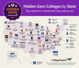 College Raptor Releases Its 2023 'Hidden Gem' Colleges