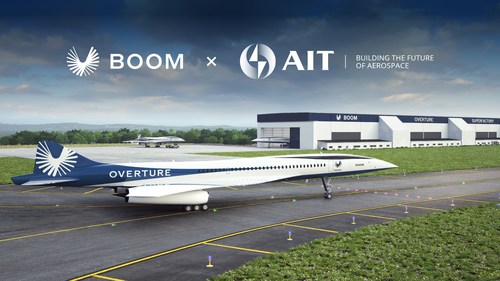 Boom's partnership with Advanced Integration Technology (AIT) supports Overture’s planned production launch in 2024, rollout in 2025.