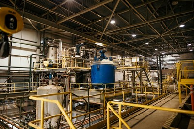 Electra's refinery will produce enough cobalt sulfate to supply up to 1.5 million electric vehicles per year. (CNW Group/Electra Battery Materials Corporation)